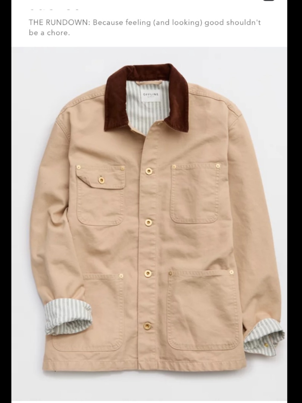 aerie OFFLINE chore jacket - Picture 5 of 6